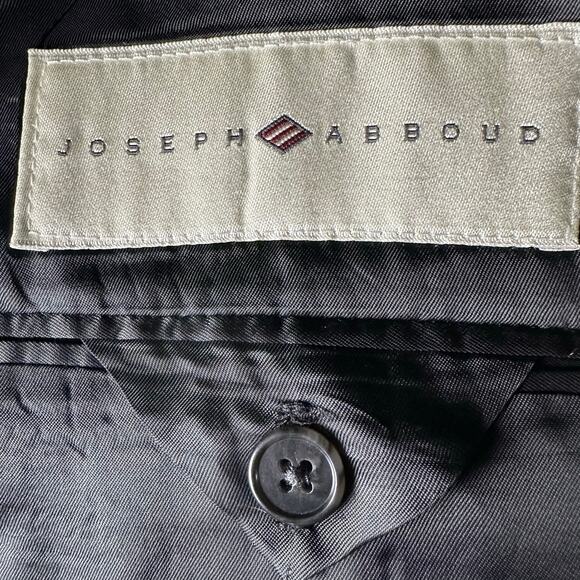 Joseph Abboud Men 46L Double Breasted Blazer Sport Coat BLazer Super 100s - Picture 9 of 12